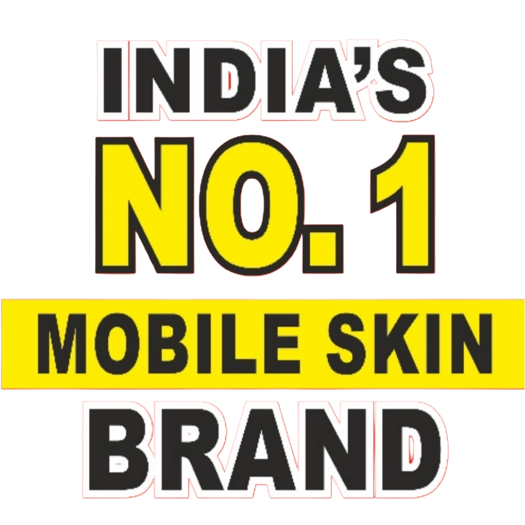 Modern Mart India’s No.1 mobile skin brand promotional badge