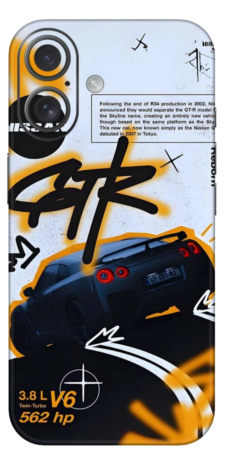 Modern Mart automotive phone skin design